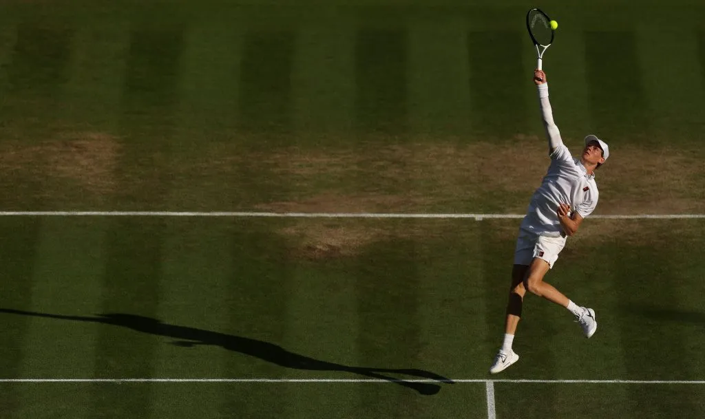 El italiano se hizo casi impasable en la red. (Foto: Getty).