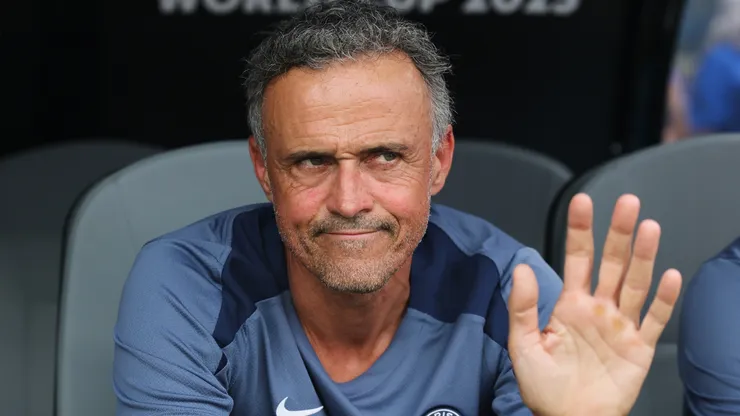 Luis Enrique, entrenador del PSG.