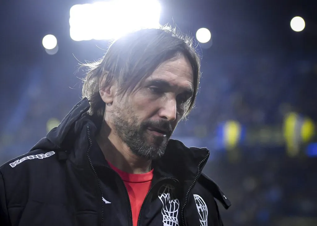 Diego Martínez en Huracán. (Foto: Getty).