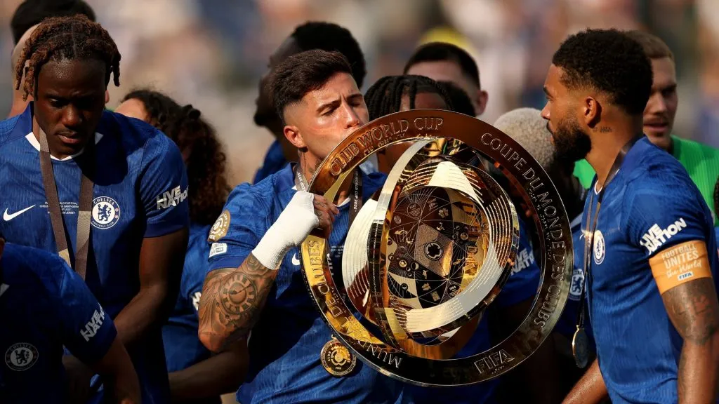 Con Enzo Fernández como una de sus figuras, Chelsea se consagró campeón del mundo (Getty).