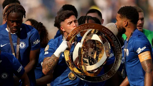 Enzo Fernández, campeón del Mundial de Clubes con Chelsea.