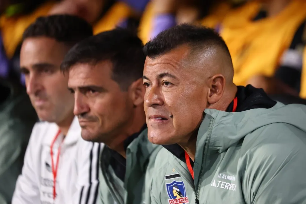 Almirón se enfrenta a un contexto deportivo complicado en Colo Colo (Getty Images)