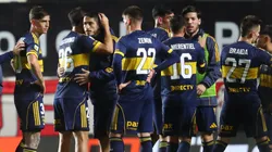 Boca Juniors en el empate ante Argentinos.
