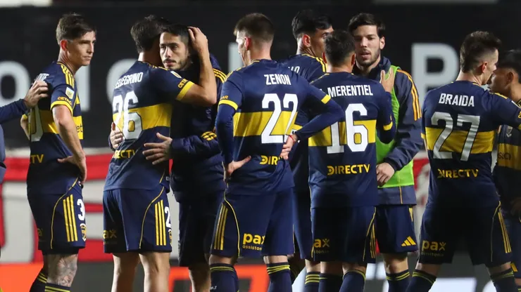 Boca Juniors en el empate ante Argentinos.