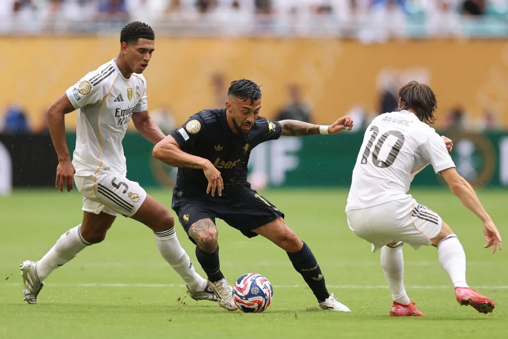 Nicolás González solo disputó un partido como titular en el Mundial de Clubes.