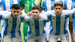 Thiago, Julián y Giuliano fueron titulares frente a Ucrania y Francia en los JJOO del año pasado.
