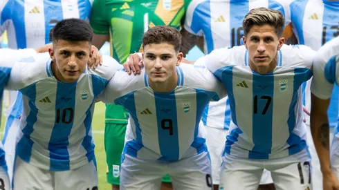 Thiago, Julián y Giuliano fueron titulares frente a Ucrania y Francia en los JJOO del año pasado.