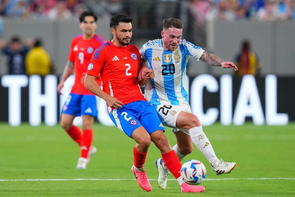 Suazo disputó con Chile la última edición de la Copa América en Estados Unidos.