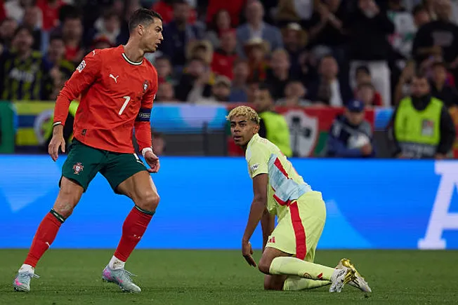 Mientras la carrera de Cristiano Ronaldo está terminando, la de Lamine Yamal recién comienza.