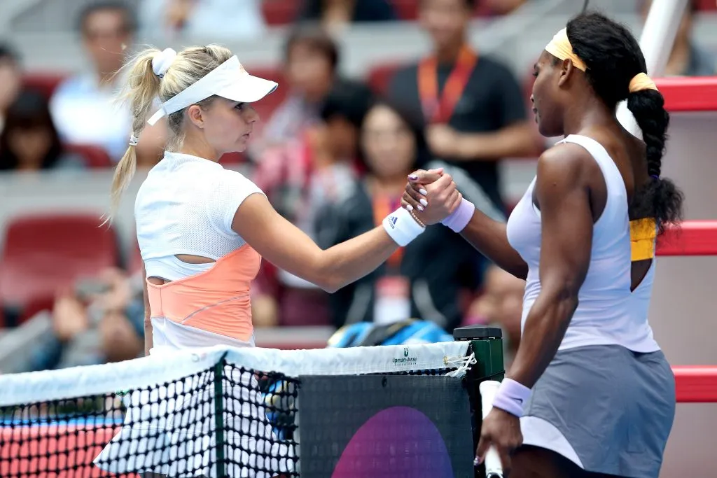 Kirilenko y Serena Williams. (Foto: Getty).