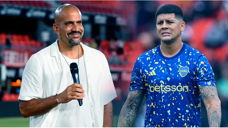Atento, Boca: así fue la charla entre Verón y Marcos Rojo para encaminar su vuelta a Estudiantes