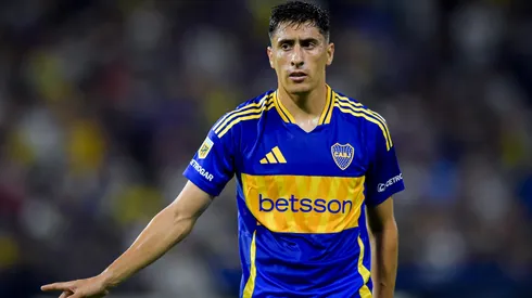 Miguel Merentiel, delantero uruguayo de Boca Juniors. (Getty Images)
