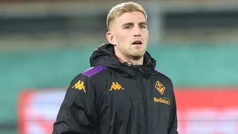 Nicolás Valentini, ex defensor de Boca y Fiorentina, que se desempeña en Hellas Verona. (Getty Images)