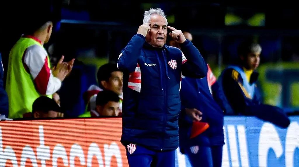 Leonardo Madelón, entrenador de Unión. (Foto: Getty)