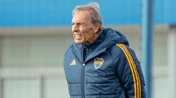 Miguel Ángel Russo, director técnico de Boca Juniors. (@BocaJrsOficial)
