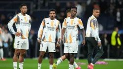 Jude Bellingham, Rodrygo Goes, Vinícius Júnior y Kylian Mbappé, jugadores de Real Madrid. (Getty Images)