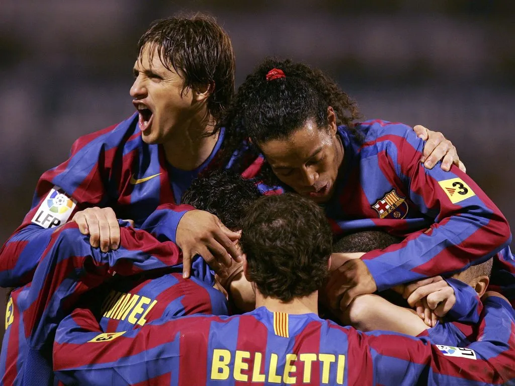 Edmílson, recordado jugador de aquel Barcelona (Getty)