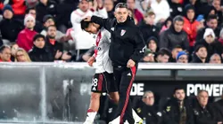 Gallardo no le dio minutos ante Instituto y su padre estalló contra el DT de River: "Sos un payaso"