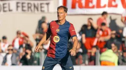 Frank De Boer en el Choque de Leyendas.