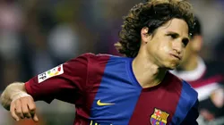 Edmilson en su paso por Barcelona.