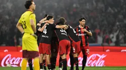 River festejando a lo grande en Córdoba.