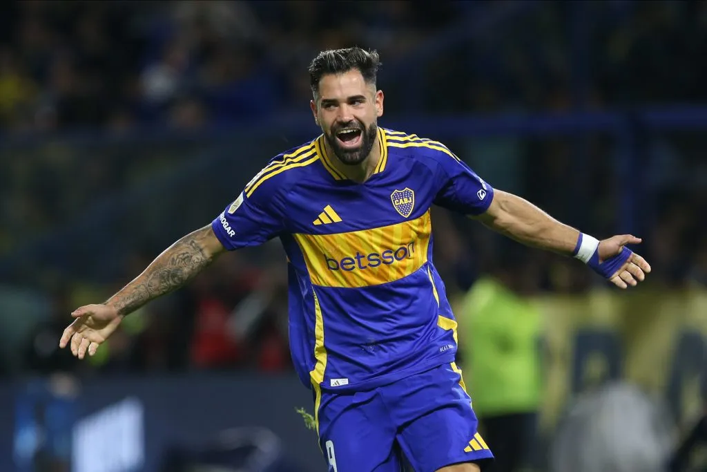 Milton Giménez, delantero de Boca Juniors. (Getty Images)