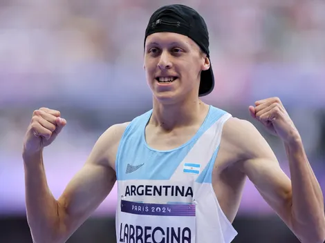 El argentino que hizo historia en el atletismo: rompió un récord en los 400 metros y venció a una figura mundial