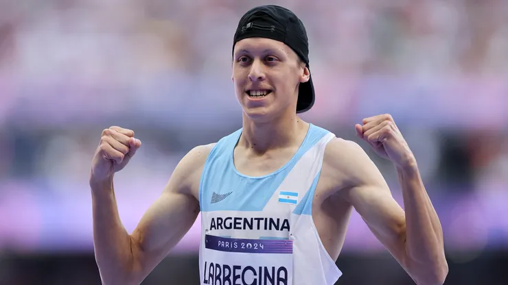 Elián Larregina, atleta argentino. (Getty Images)