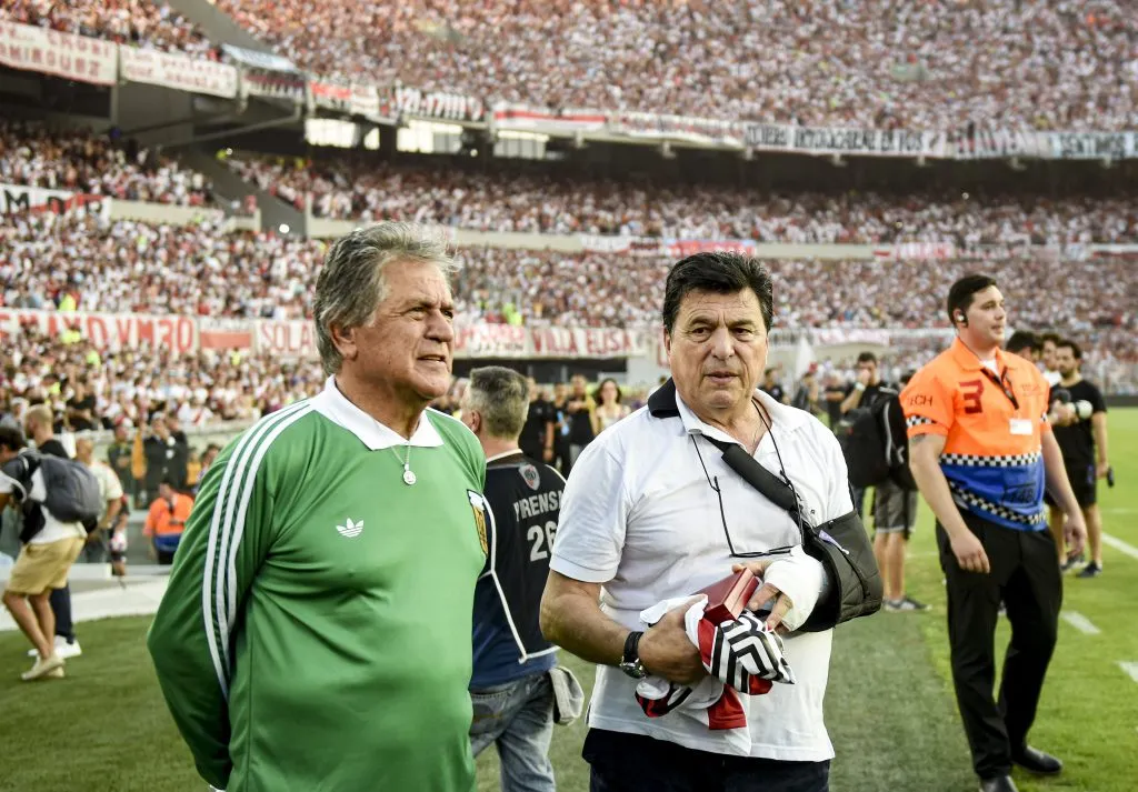 Fillol y Passarella en 2023. (Foto: Getty).