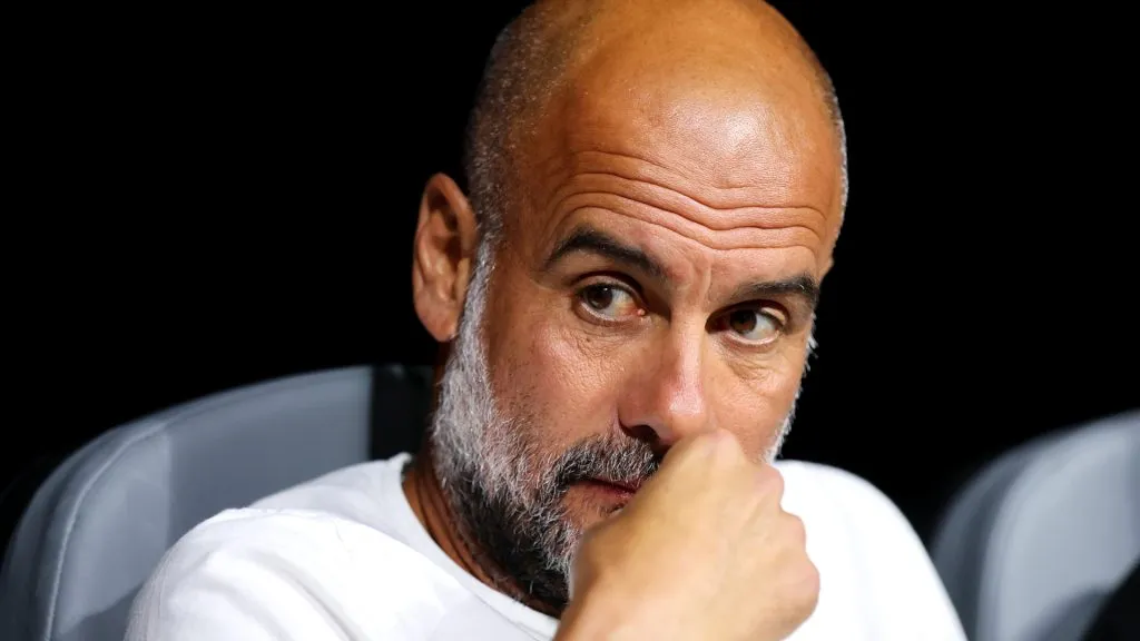 Pep Guardiola, entrenador del Manchester City