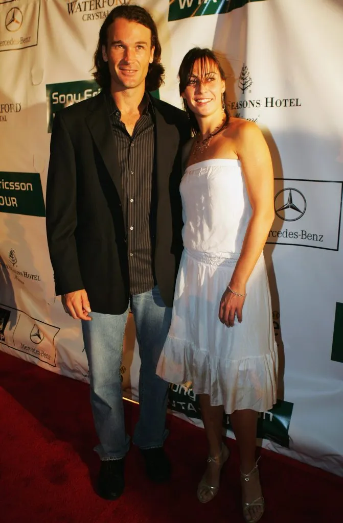 Carlos Moyá y Flavia Pennetta en 2006. (Foto: Getty).