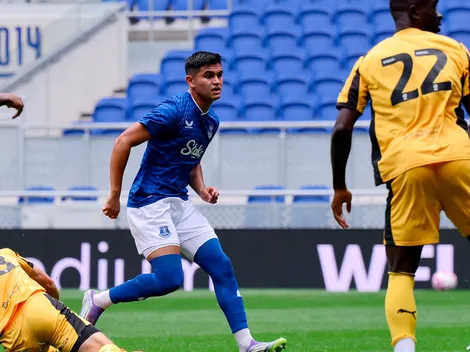 Charly Alcaraz anotó el primer gol en la historia del Hill Dickinson Stadium