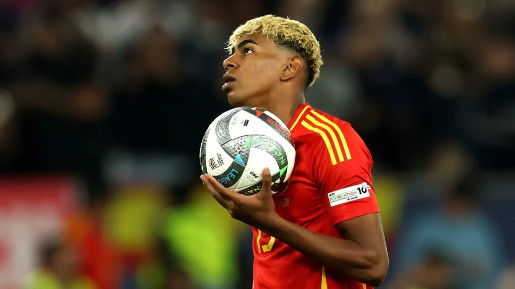 Lamine Yamal no estará en la convocatoria de España. (Getty)