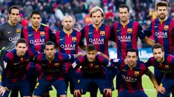 El Barcelona de la temporada 2014-15.