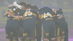 El plantel de Boca frente a Atlético Tucumán.