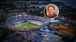 Julio Lopardo estuvo en el Monumental