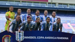 El equipo de la Selección Argentina en la Copa América Femenina 2025. (@Argentina)
