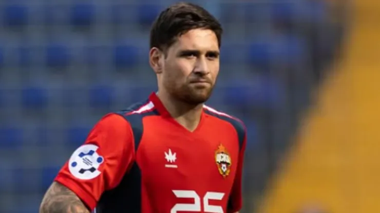 Rodrigo Villagra en CSKA Moscú.