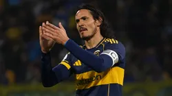 Edinson Cavani, delantero uruguayo de Boca Juniors.