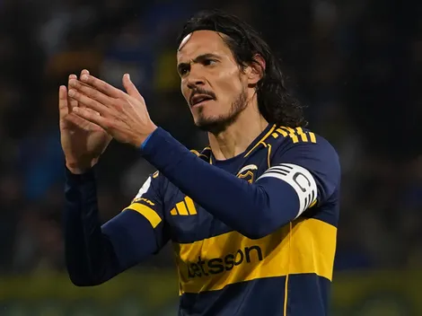 El motivador posteo de Edinson Cavani en medio de la crisis de Boca: "El tiempo no para"