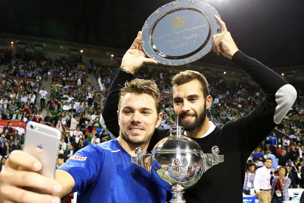 En 2015, Paire cayó en la final del ATP 500 de Tokio ante Stan Wawrinka. (Foto: Getty).