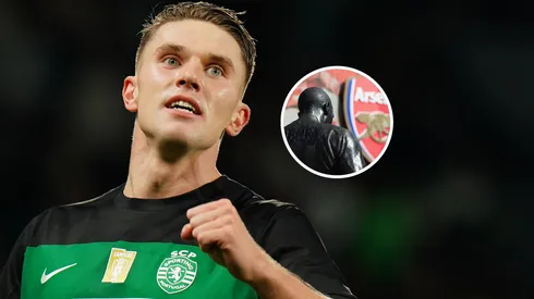 Viktor Gyokeres y un homenaje para Thierry Henry