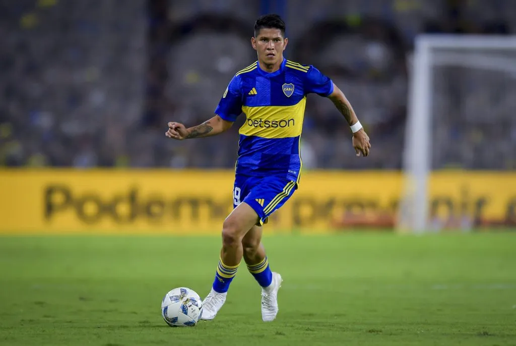 Jorman Campuzano, durante su estadía en Boca Juniors. (Getty Images)