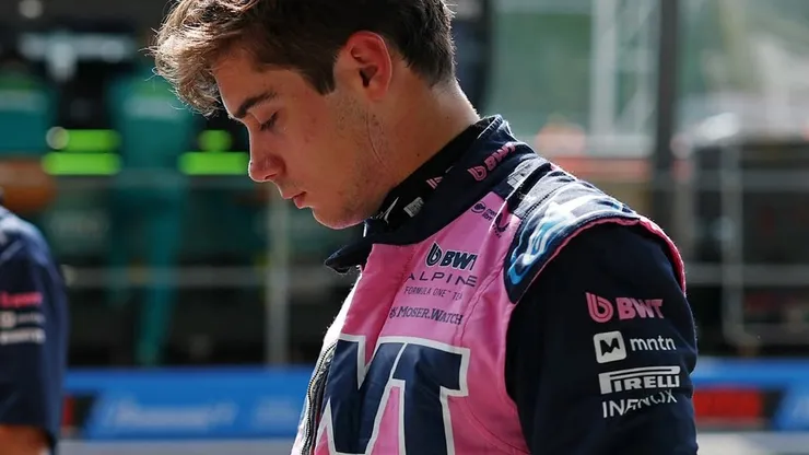 Franco Colapinto no comenzó bien la carrera.