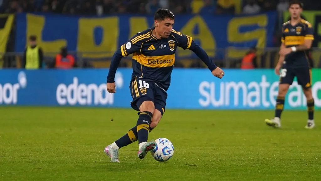 Miguel Merentiel es la pieza más importante del Xeneize en el ataque.