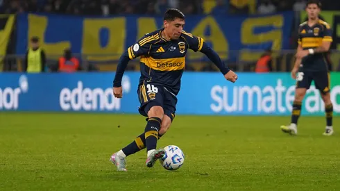 Miguel Merentiel es la pieza más importante del Xeneize en el ataque.