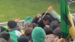 Se desató una violenta pelea con cuchillos en la popular de Aldosivi en pleno partido vs. Newell's: hay dos heridos