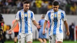 Nicolás Tagliafico y Nahuel Molina, defensores de la Selección Argentina.
