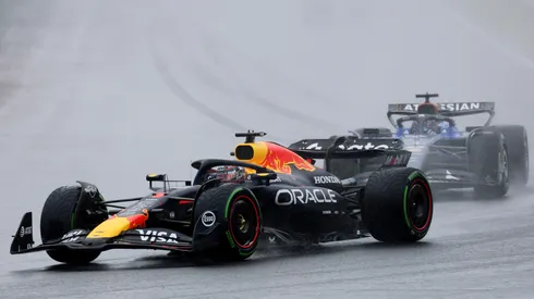 Mucha lluvia sobre el circuito en Spa.