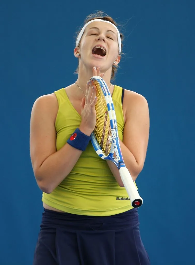 Pavlyuchenkova en el comienzo de su carrera. (Foto: Getty).